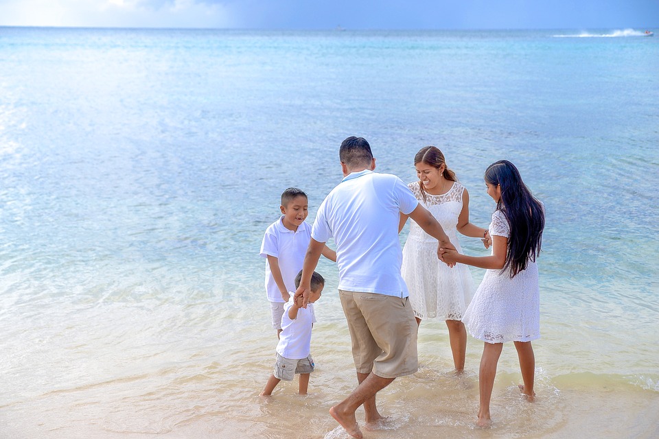 family on vacation